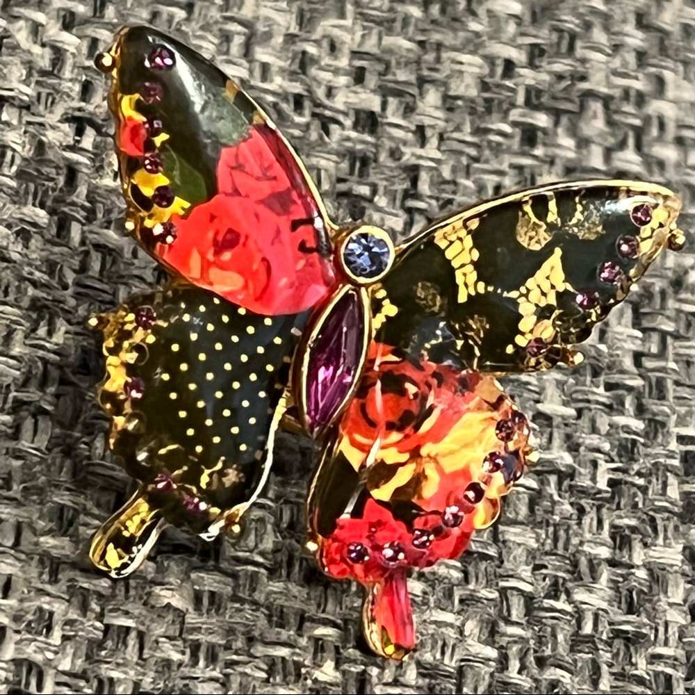 🌟RARE🌟Betsy Johnson Butterfly Ring